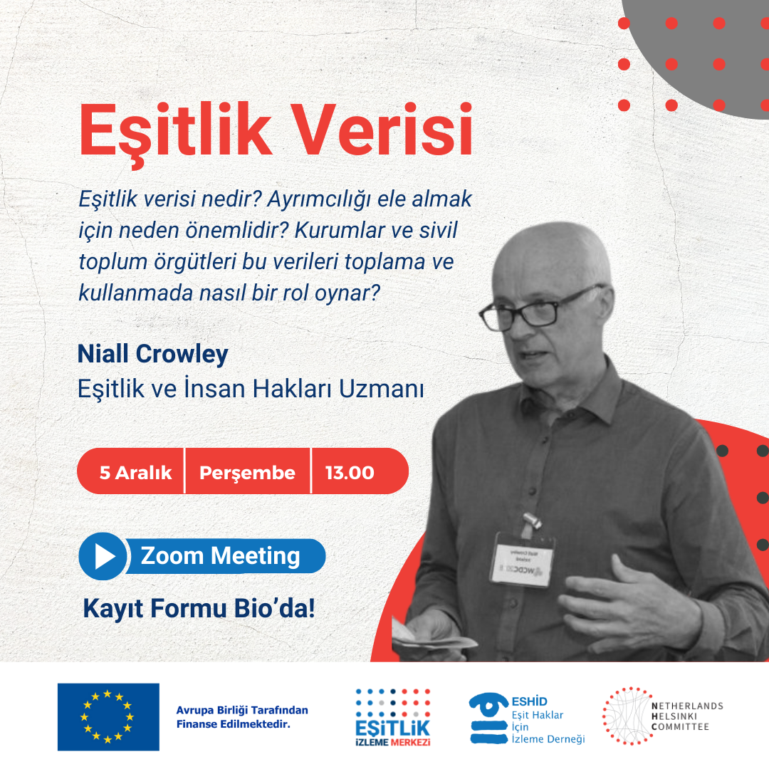 Eşitlik Verisi Online Eğitim – 1 | Niall Crowley | 5 Aralık 2024