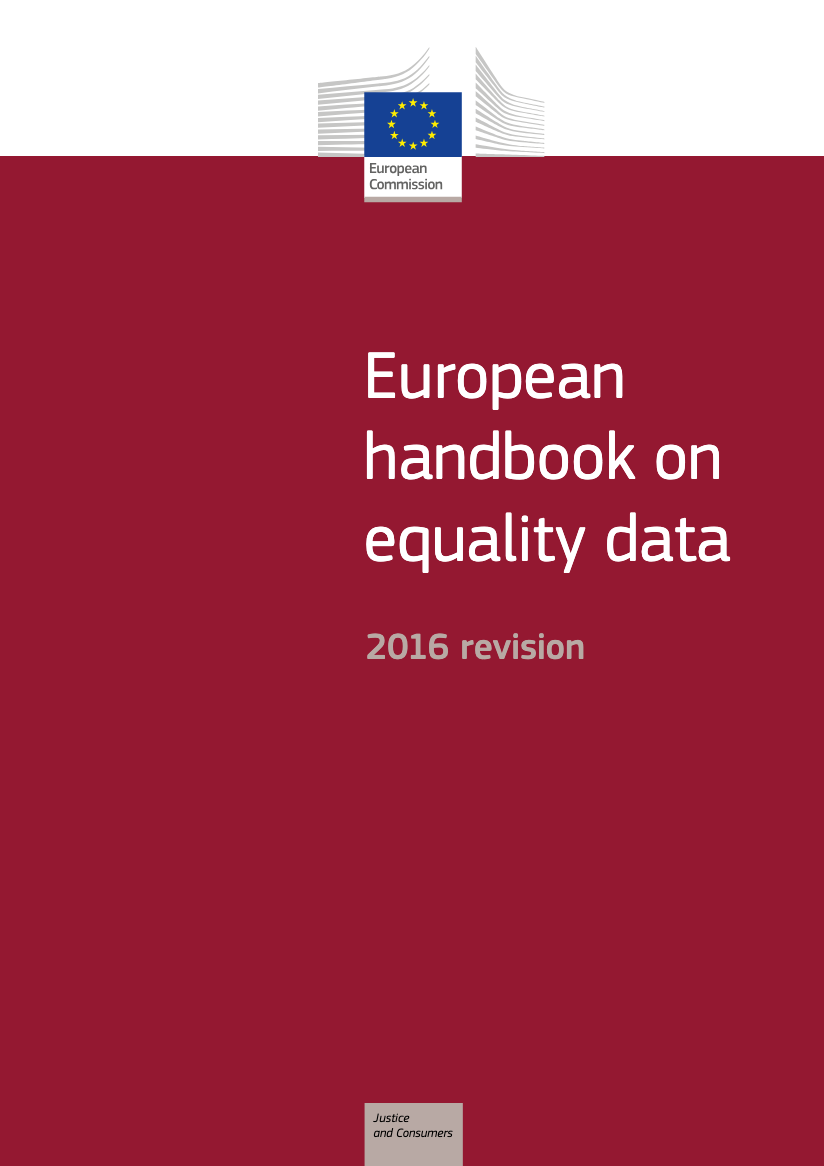 European handbook on equality data