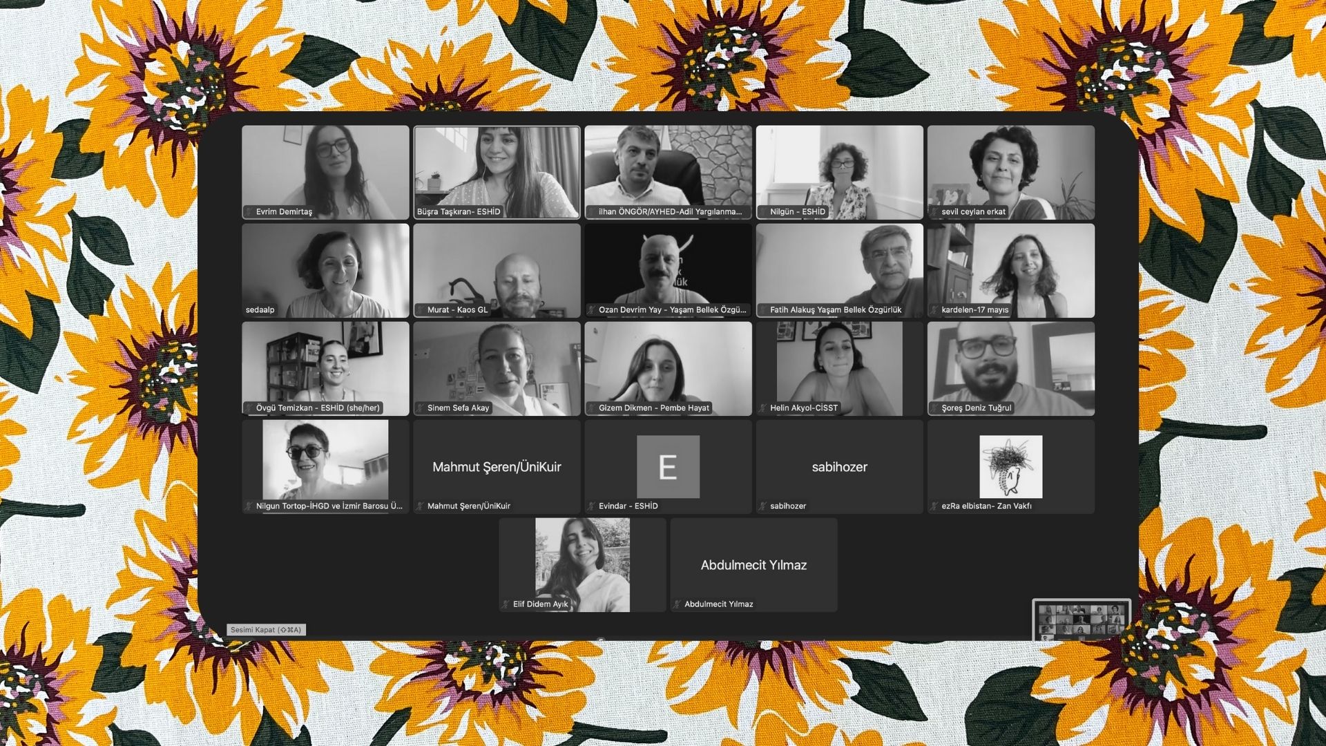 Çevrimiçi Toplantı: Ayrımcılığa Karşı Ağ Toplantısı | 27 Temmuz 2023